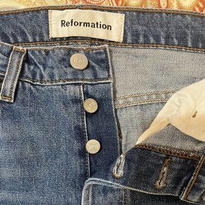 Reformation Melissa High and Skinny Jeans